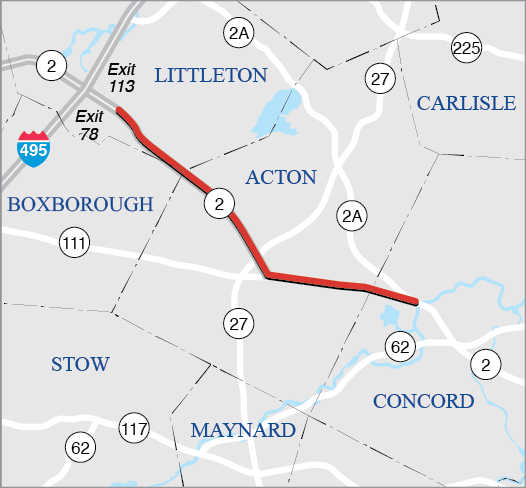 ACON-BOXBOROUGH-LITTLETON: PAVEMENT PRESERVATION ROUTE 2